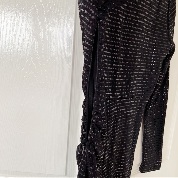 Zara Sparkly Draped Dress - Picture 12 of 12